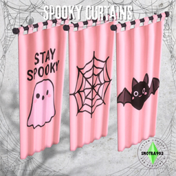 Spooky Girly Curtains project image