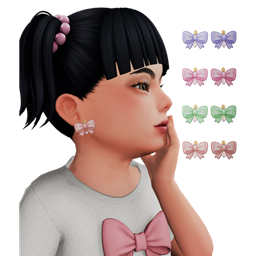 Earring Ribbon Bow logo