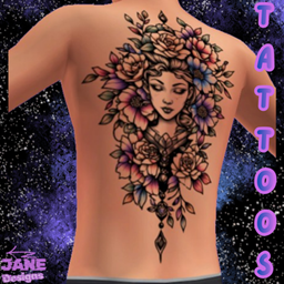 Jane Tattoos JTS1061 - Basegame Compatible logo