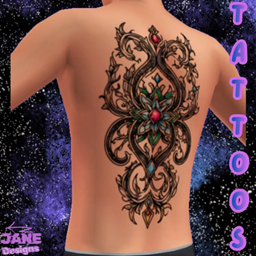 Jane Tattoos JTS1062 - Basegame Compatible logo