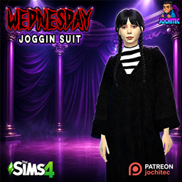 Wednesday joggin suit project image