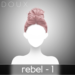 DOUX - REBEL HAIRSTYLE (clean look) logo
