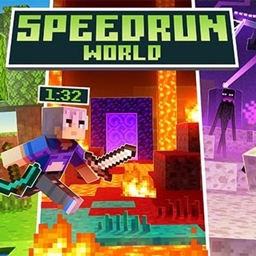 Speedrun practice world for BE logo