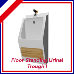 Floor Standing Urinal Trough I | Traduction FR logo