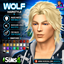 Wolf hairstyle by Jochi logo