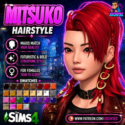 Mitsuko hairstyle by Jochi project image