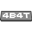 OFFICIAL 4b4t logo