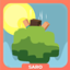 Saro's Sticky Leaves logo