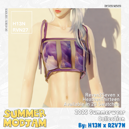 Sheer Crop Camisole Tie Straps Top project image