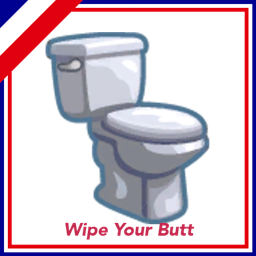 Wipe Your Butt par Waffle Mix Ins | Traduction FR logo