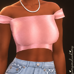 Ribbon Sleeve Crop Top project image
