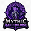 Mythic Hand Holding logo