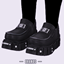 District 12 - Platform Metallic Shoes [Male] logo