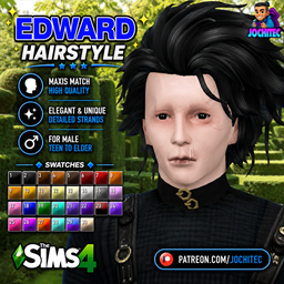 Edward hairstyle by Jochi project image