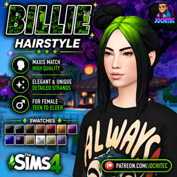 Billie hairstyle by Jochi project image