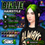 Billie hairstyle by Jochi logo