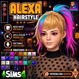 Alexa Hairstyle by jochi project image
