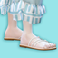 Cane ancient Greek sandals logo