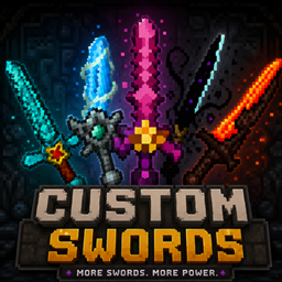 CUSTOM OP SWORDS logo