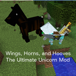 Wings Horns & Hooves, the Ultimate Unicorn Mod