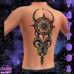 Jane Tattoos JTS1075 - Basegame Compatible logo