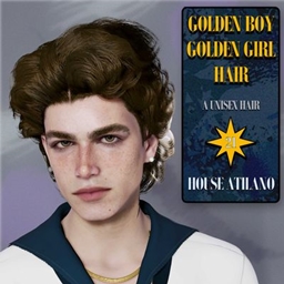 Golden Boy / Golden Girl? Unisex Hair  logo