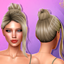 Aurum - Nouria updo bun logo