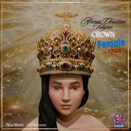 African Christian Filigree Crown- Child project image