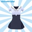 [charon&roqiqi]high-waisted sailor suit logo