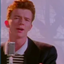 Rick roll disc logo
