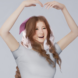 Aerith Inspired Hairstyle logo