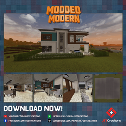 Modern House #28 (With Furnitures) logo