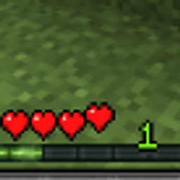 Customisable /heal and /feed logo