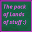 The Pack Of Lands Of Stuff logo