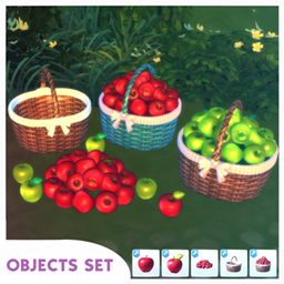 Apple basket decor set project image