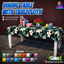 Dining table with tablecloth logo