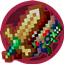 Useless Sword Port Minecraft bedrock Vortex_Br logo