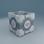 Portal - Companion Cube logo