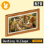 Raster Rabbit: Daily Drop - Gusting Village | RESTLESS ELEMENTS Genre Collection (3 New Paintings) logo