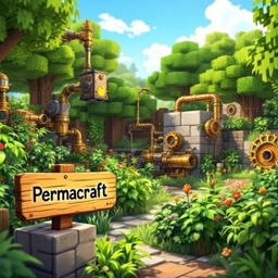 Deerflow's Permacraft logo