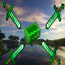 Emerald Armor, Gear and Tools logo