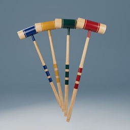 Heathers croquet mallets logo