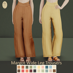 Margot Wide Leg Trousers project image