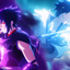 Animated Menu: Sasuke Uchiha — The Shadow Hokage logo