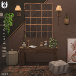 🪞 Mira Hallway Complete Set - Wabi-Sabi Simplicity & Grounded Elegance project image
