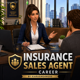 Insurance Sales Agent Career by kiarasims4mods - Tradução PTBR