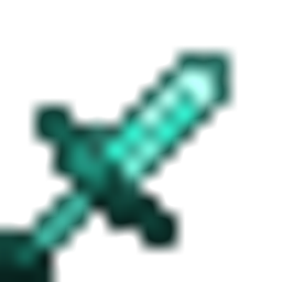 small dia & netherite swords logo