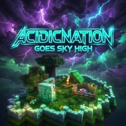 AcidicNation Goes Sky High logo
