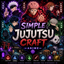 Simple Jujutsu Craft Anime logo