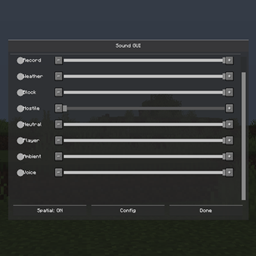 Sound GUI: Master Volume Control logo